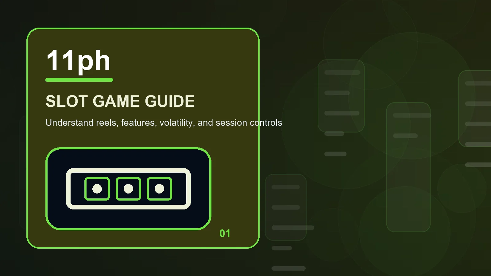 11ph slots overview showing paytables, table limits, control panels, and round states