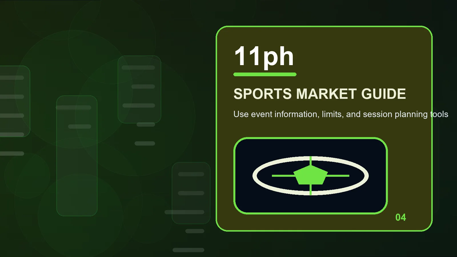 11ph sports illustration for a practical check for settlement rules
